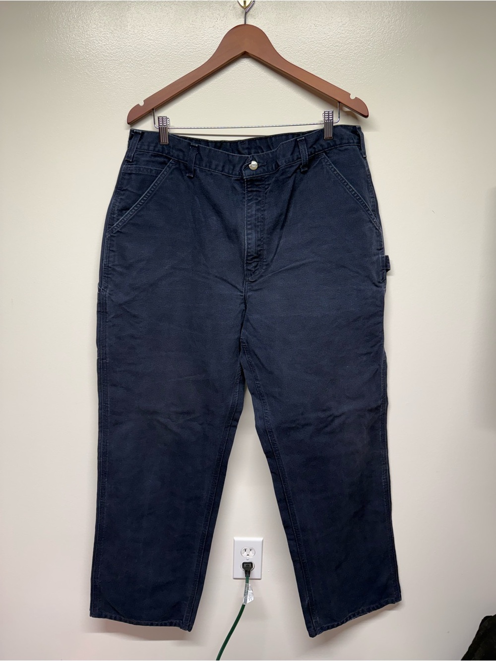 Carhartt Navy Carpenter Cargo Pants